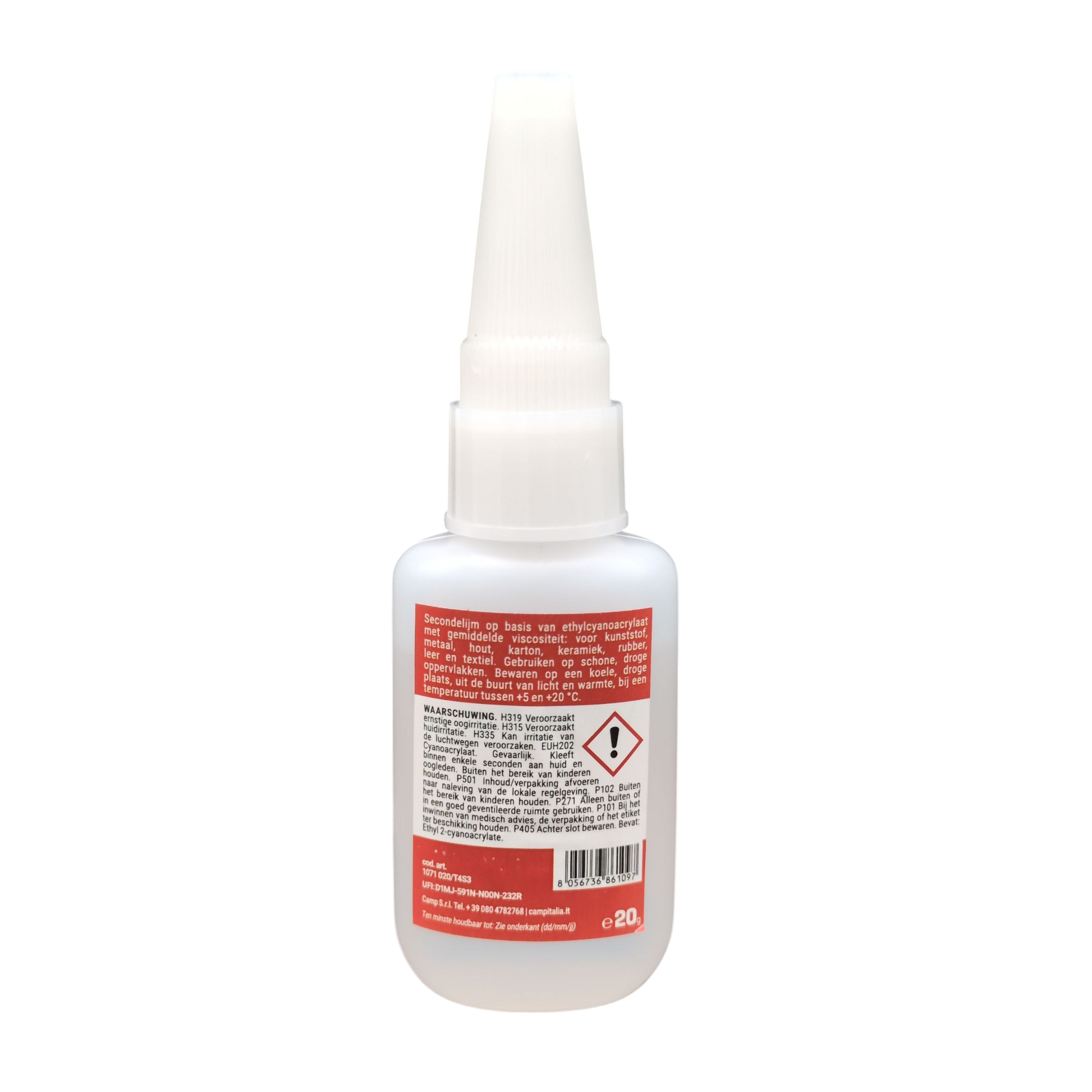 CAMP Fix1 secondelijm multifunctioneel achterkant