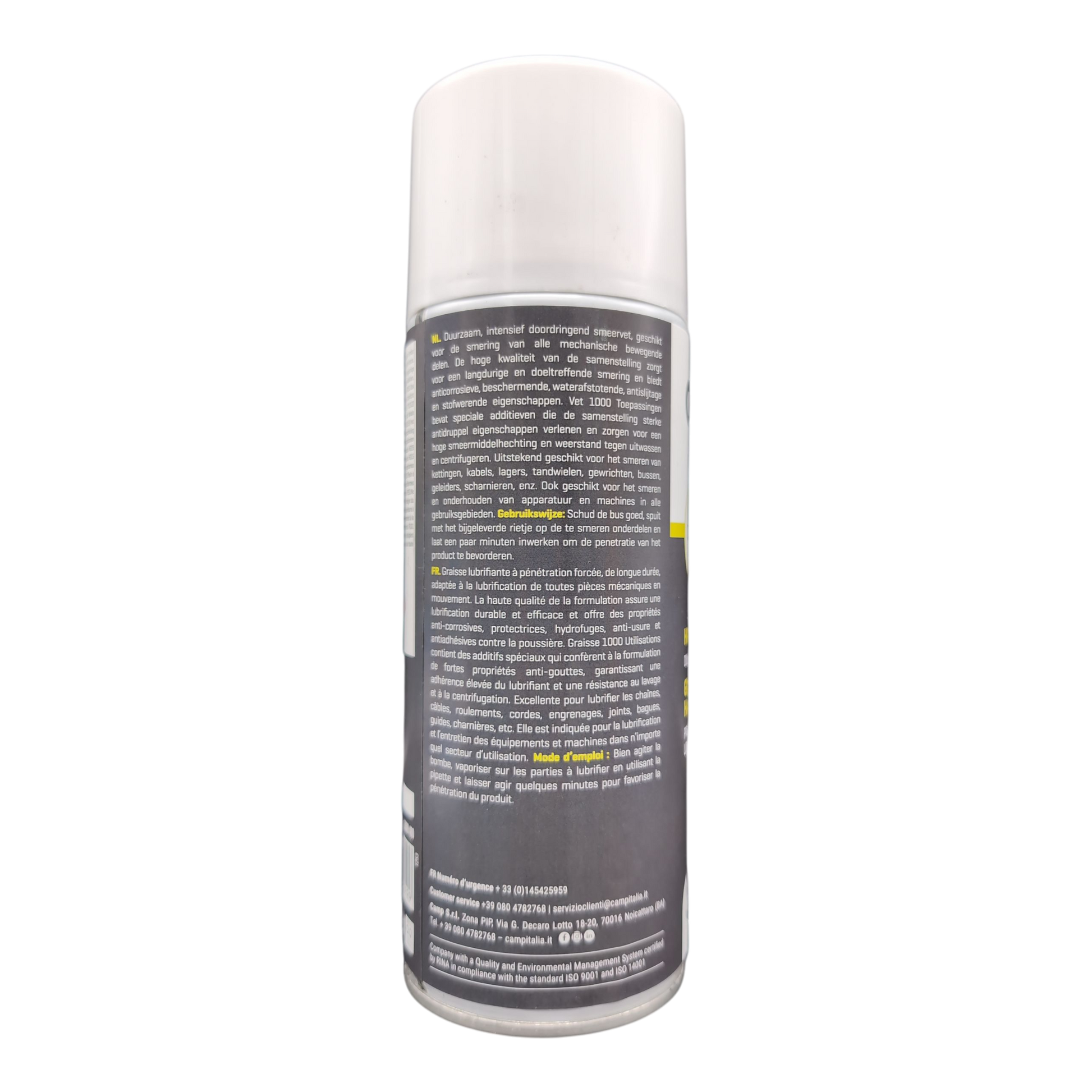 CAMP Grasso vet voor 1000 toepassingen achterkant