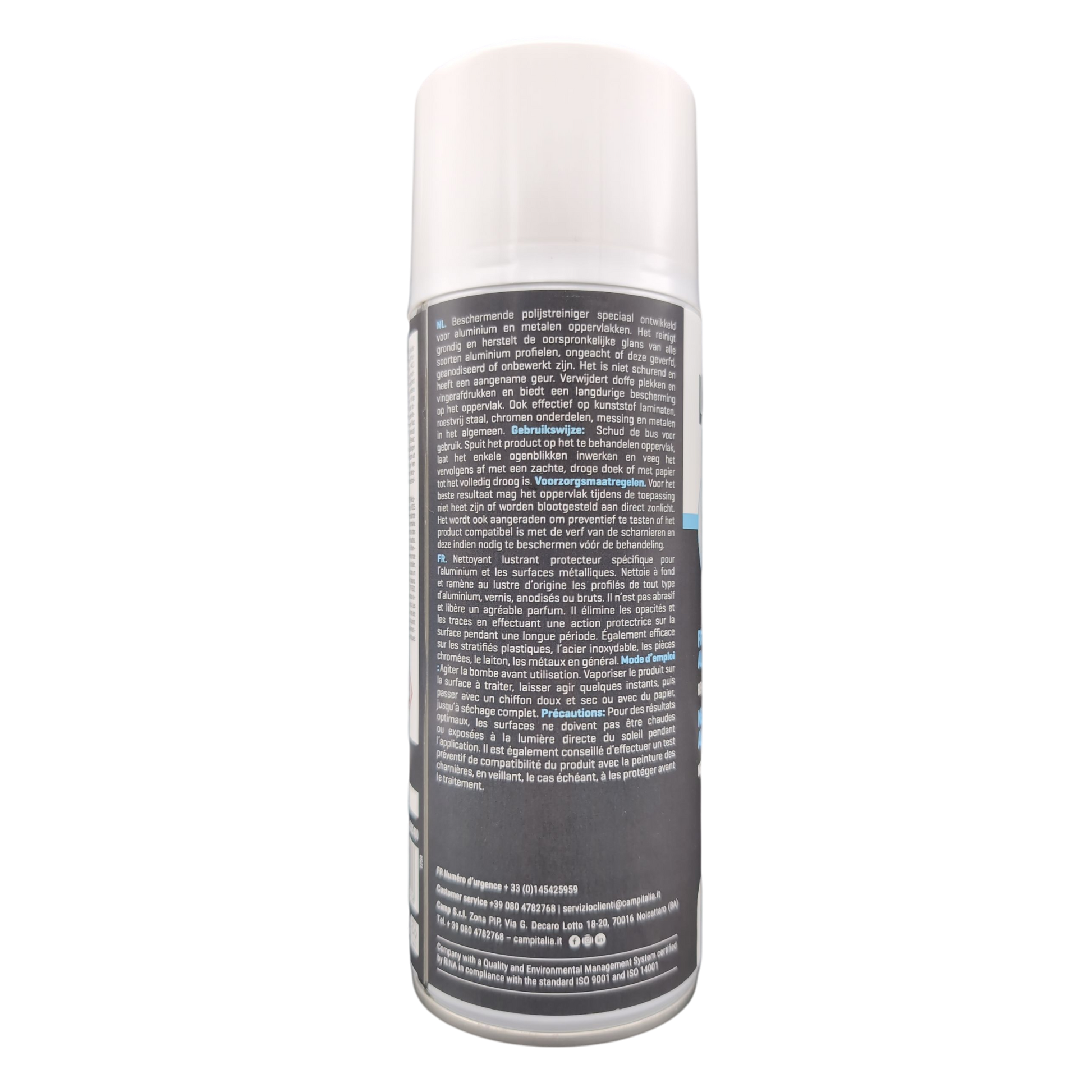 CAMP Lucidal polijstreiniger voor aluminium en metalen gebruikswijze