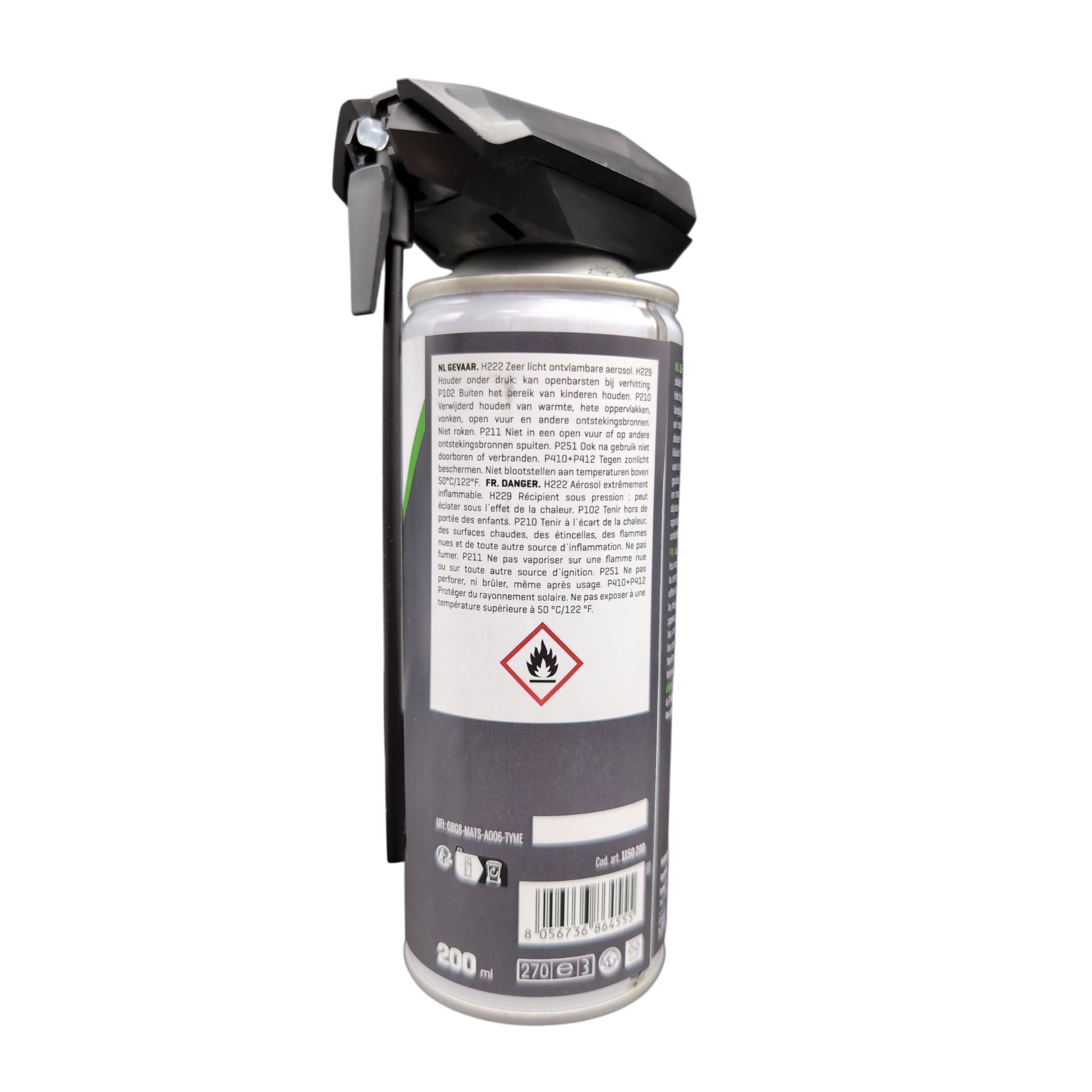 CAMP Okey slotspray smeermiddel achterkant