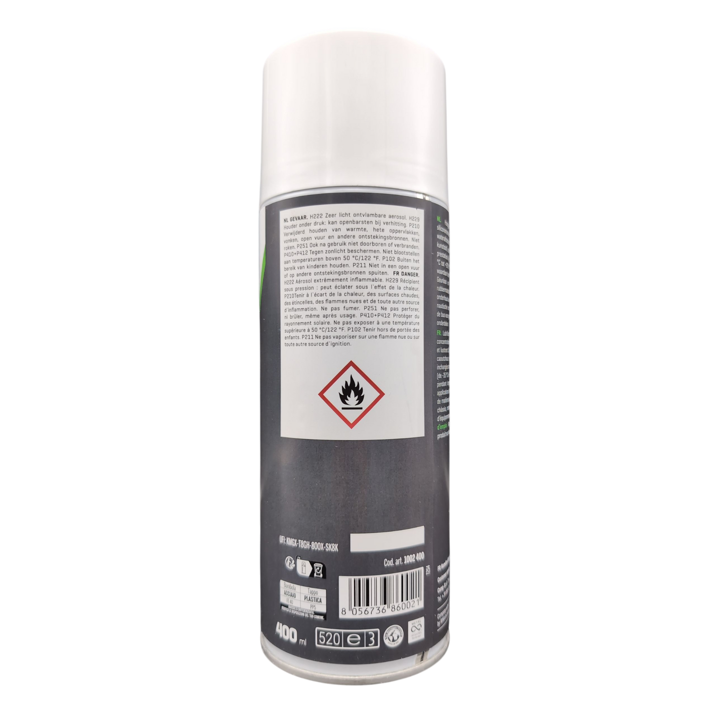 CAMP Silic plus 400ml hooggeconcentreerd siliconensmeermiddel achterkant