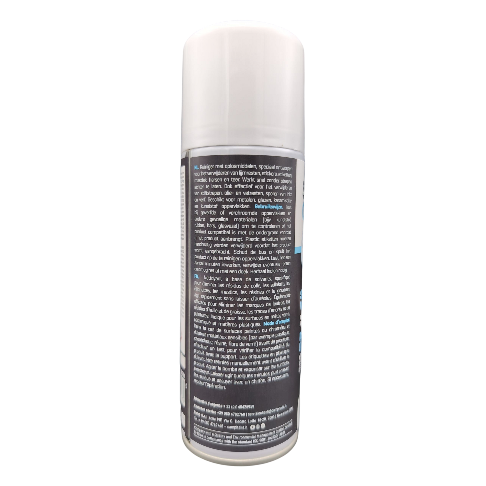 CAMP Sticker off sticker verwijderaar achterkant