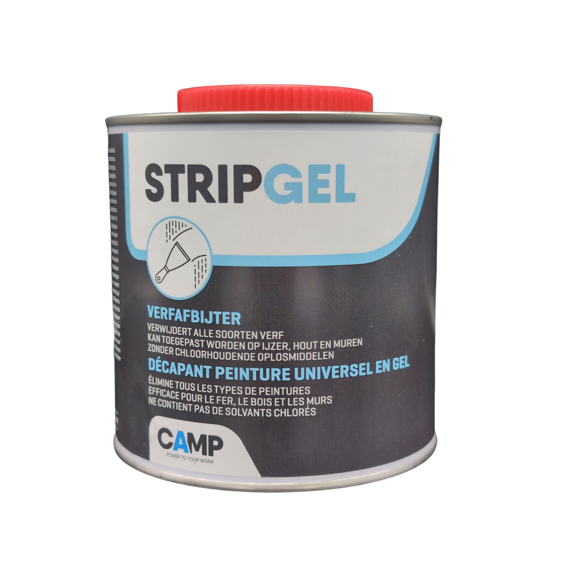 CAMP Stripgel 750 ml verfafbijter, verwijdert alle soorten verf