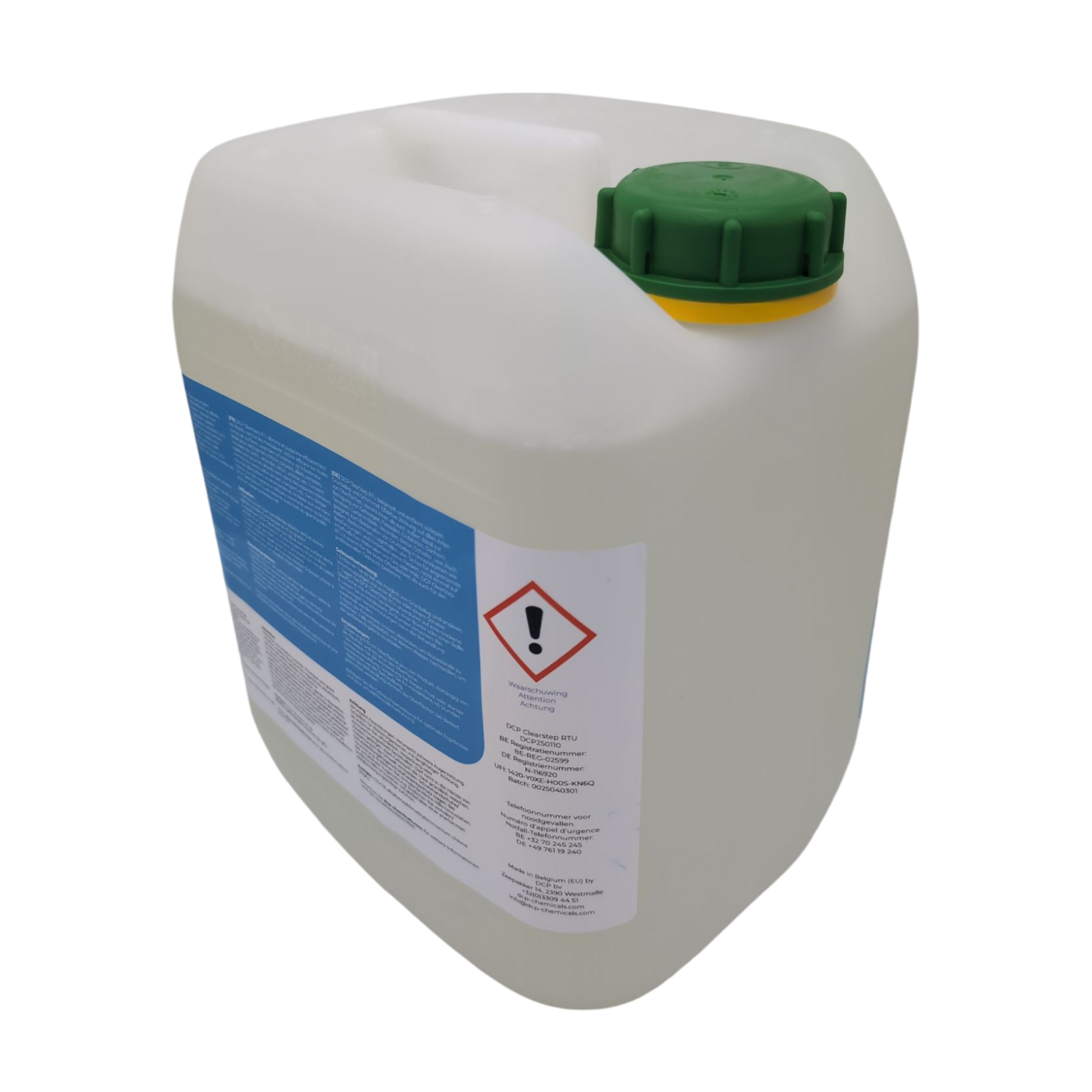 DCP ClearStep RTU 10L Ready-2-use Green Deposit Remover