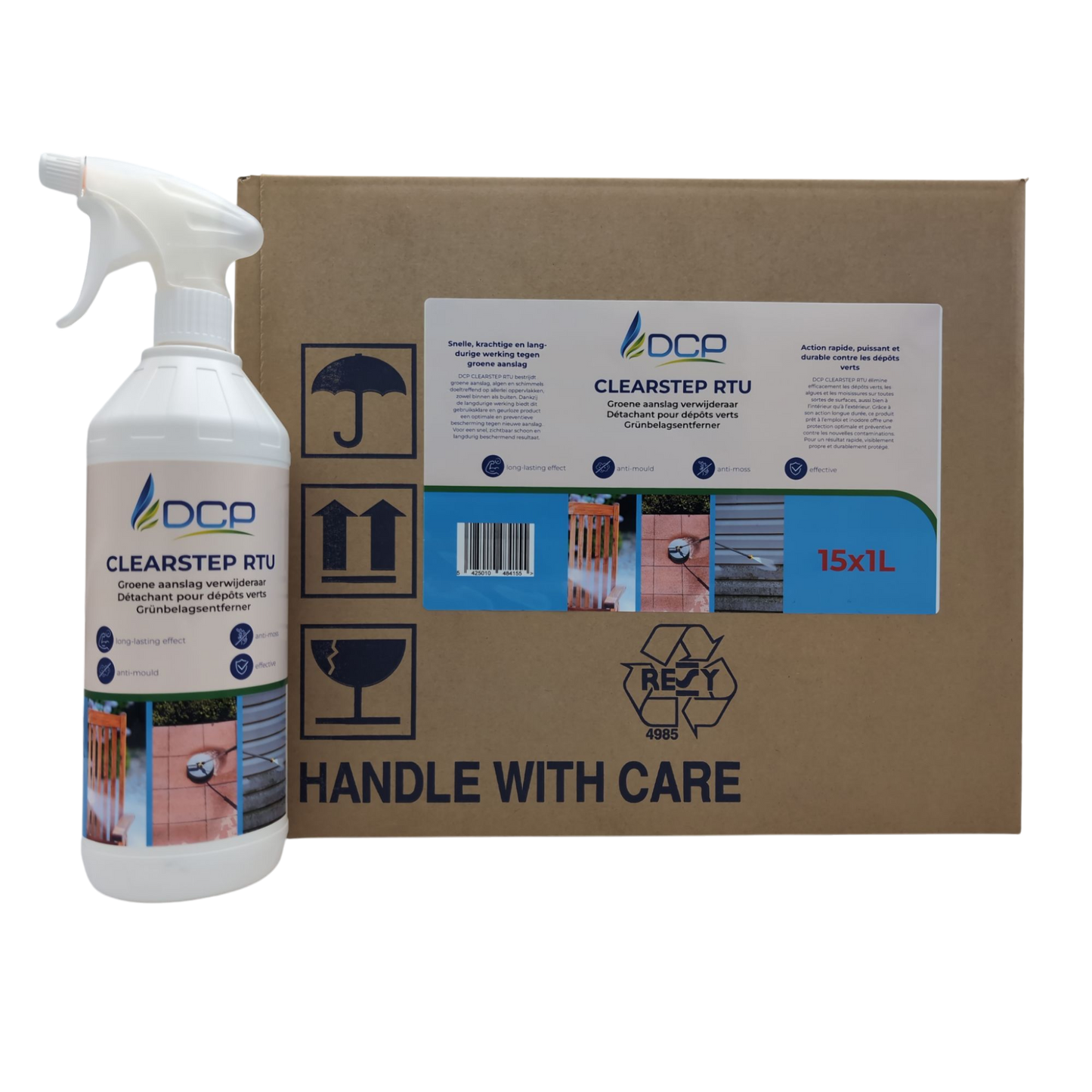 DCP ClearStep RTU 15X1L Ready-2-use Green Deposit Remover