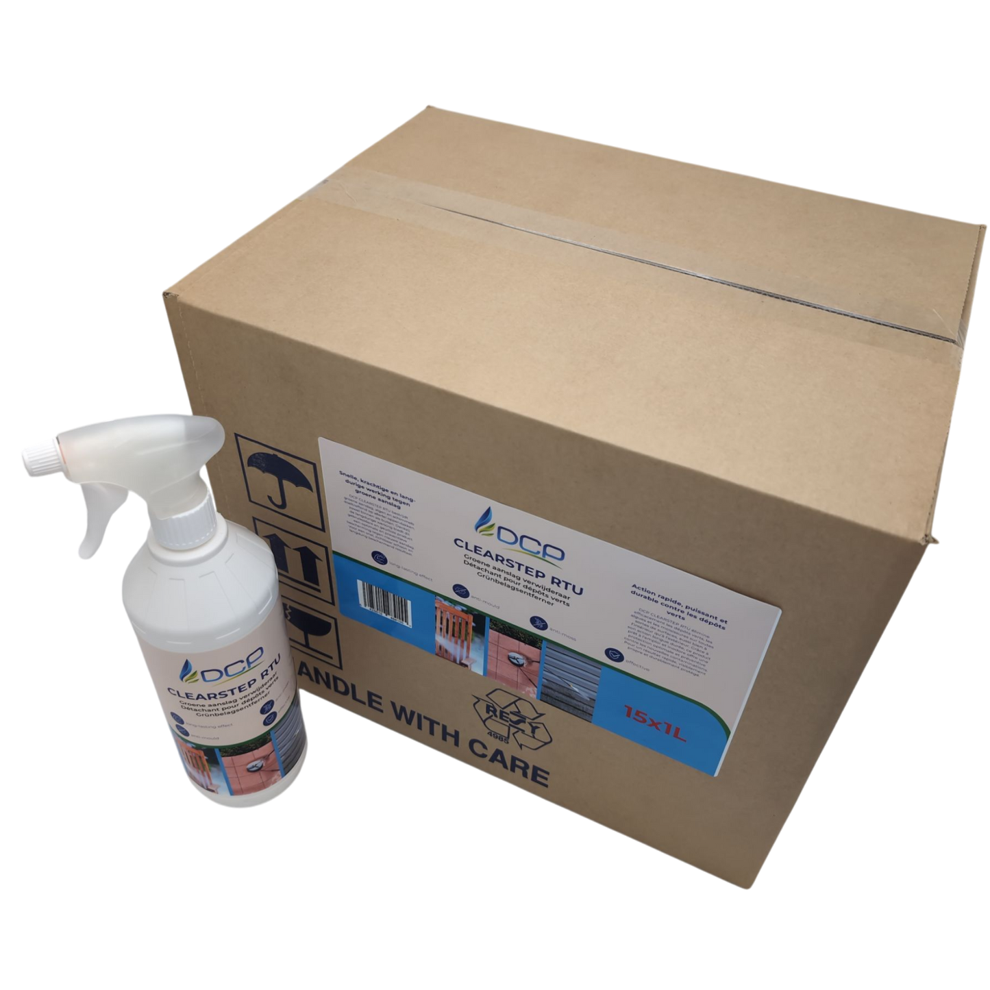 DCP ClearStep RTU 15X1L Ready-2-use Green Deposit Remover