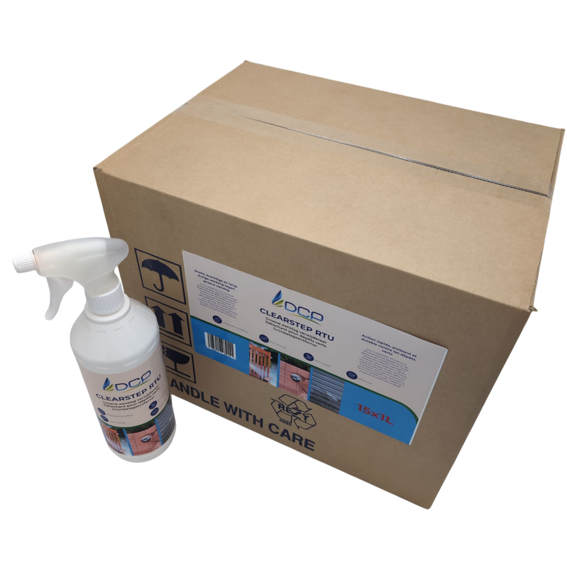 DCP ClearStep RTU 15X1L Ready-2-use Green Deposit Remover