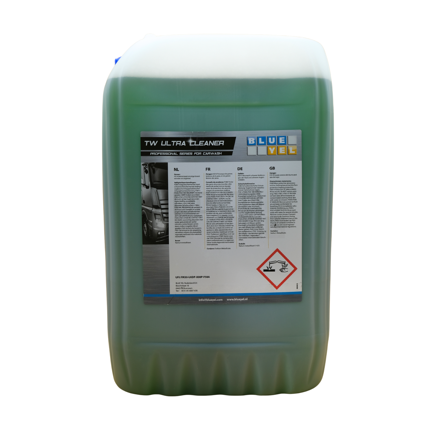 Blue Yel Truckwash Nettoyant ultra-résistant 25 L
