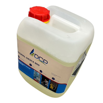 Powerful acidic cleaner for descaling, cleaning, and degreasing various acid-resistant surfaces