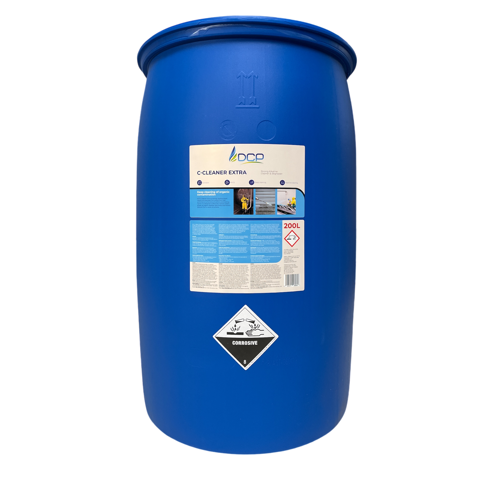 DCP's powerful alkaline-based cleaner and degreaser for effective cleaning