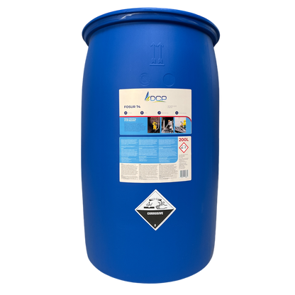 Versatile acid cleaner based on phosphoric acid, designed to remove grout smears, cement haze, hard water stains, lime deposits, rust deposits, and efflorescence