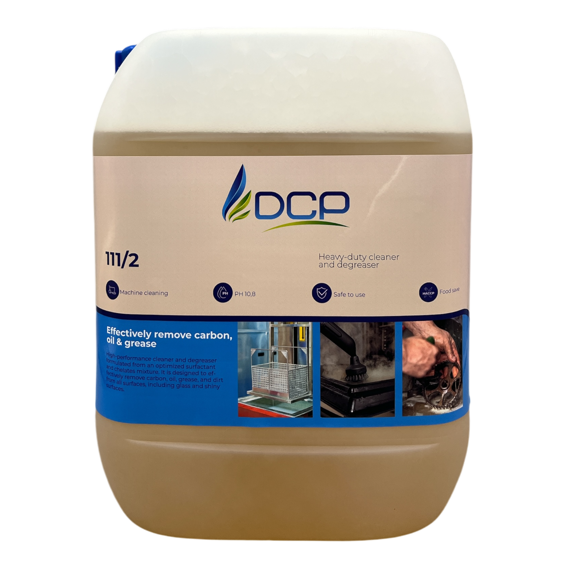 High-performance cleaner and degreaser formulated from an optimized surfactant and chelates mixture