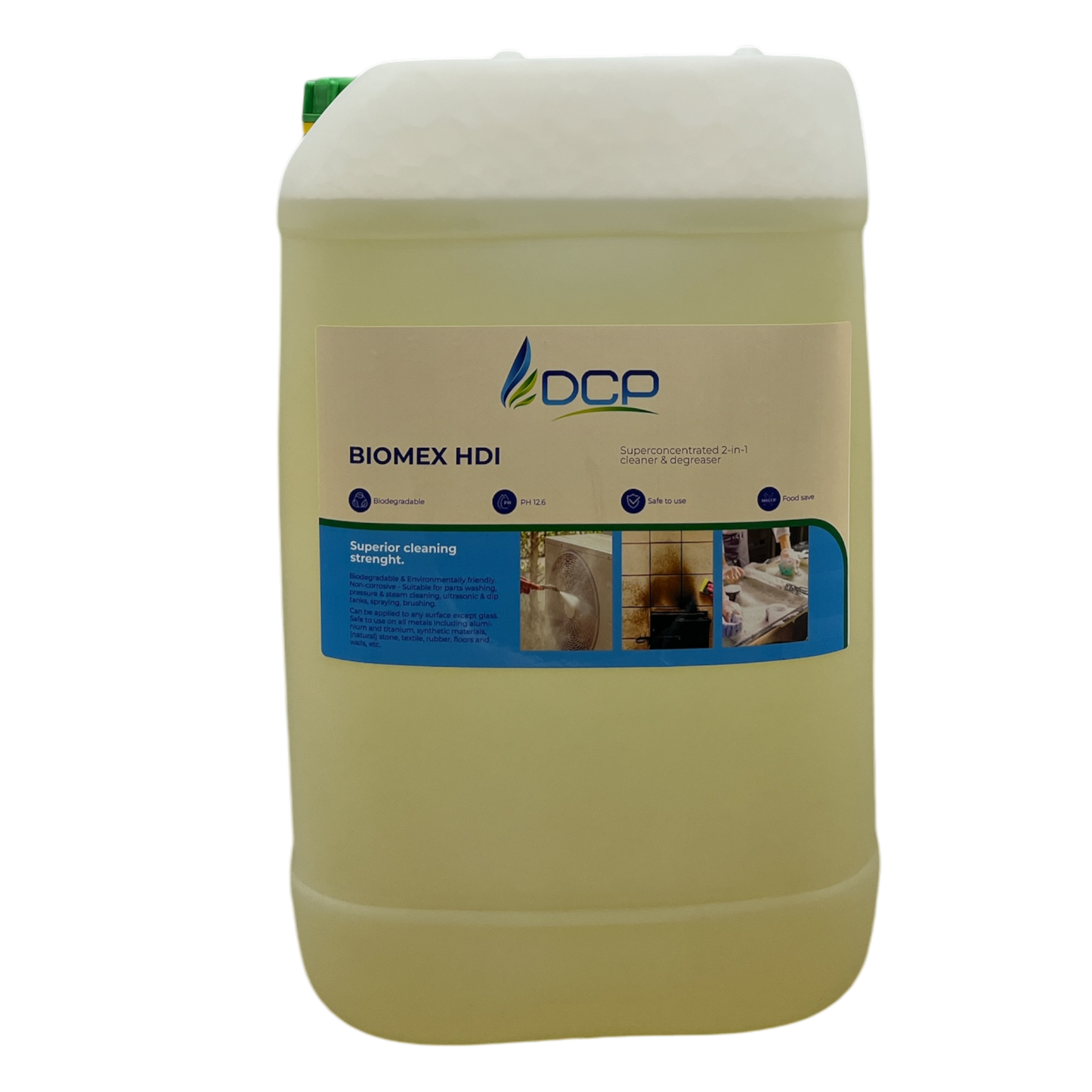 Superconcentrated 2-in-1 cleaner and degreaser for versatile cleaning solutions