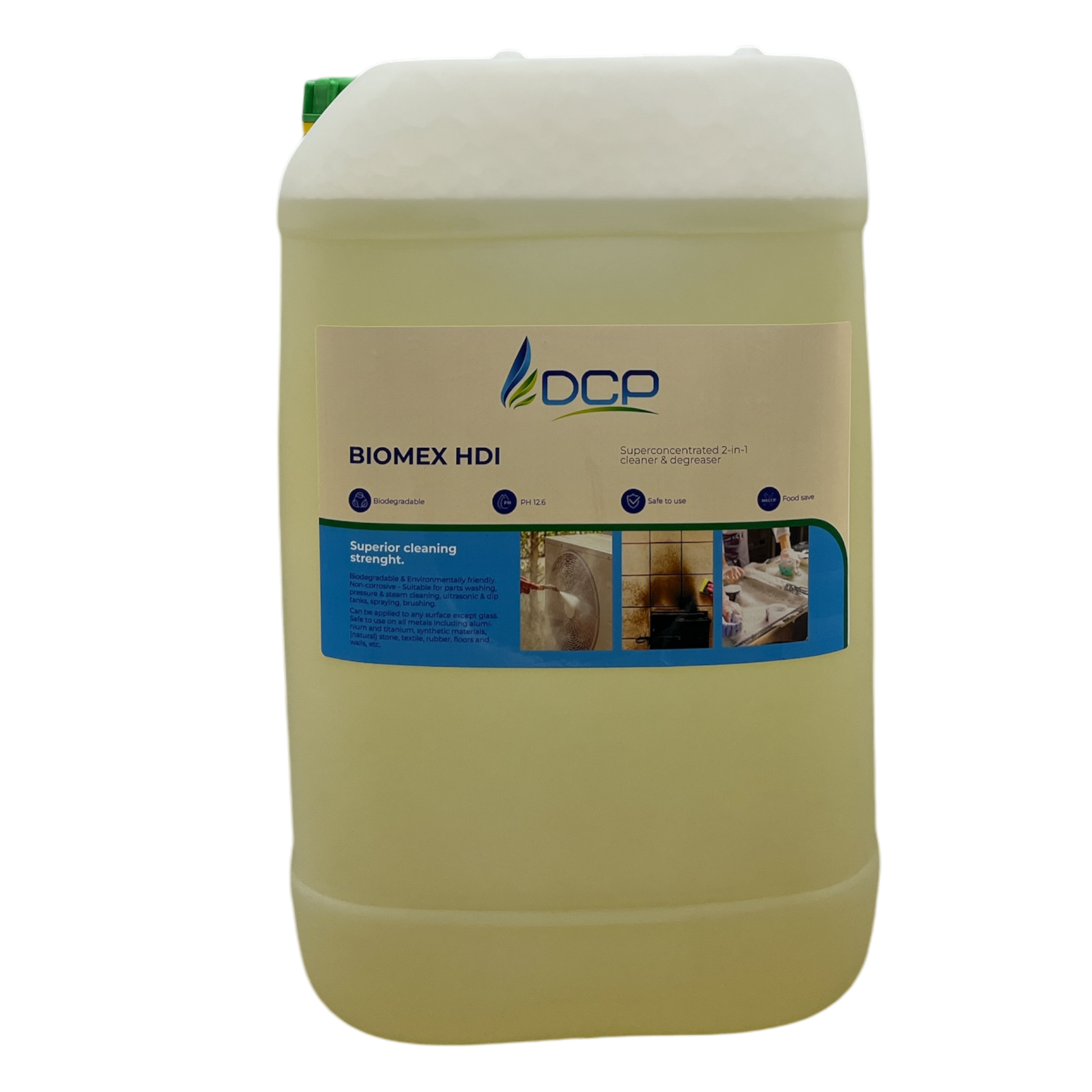 Superconcentrated 2-in-1 cleaner and degreaser for versatile cleaning solutions