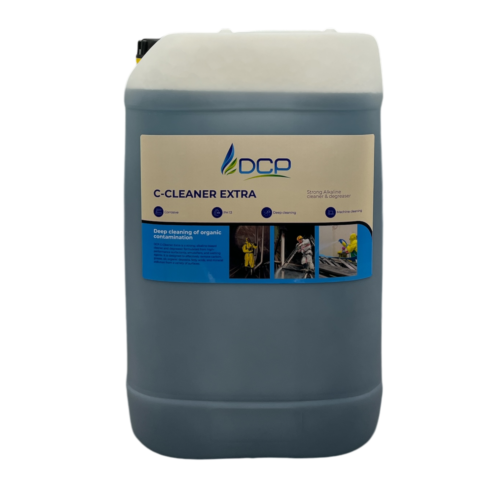 DCP's powerful alkaline-based cleaner and degreaser for effective cleaning