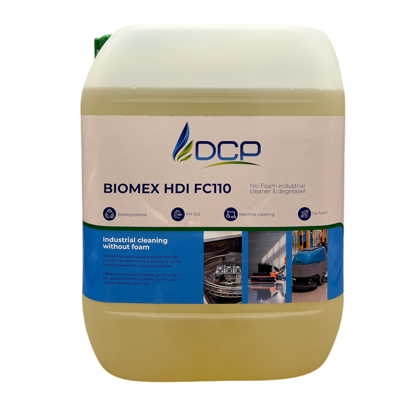 Professional water-based cleaning formulation with a silicone antifoam additive