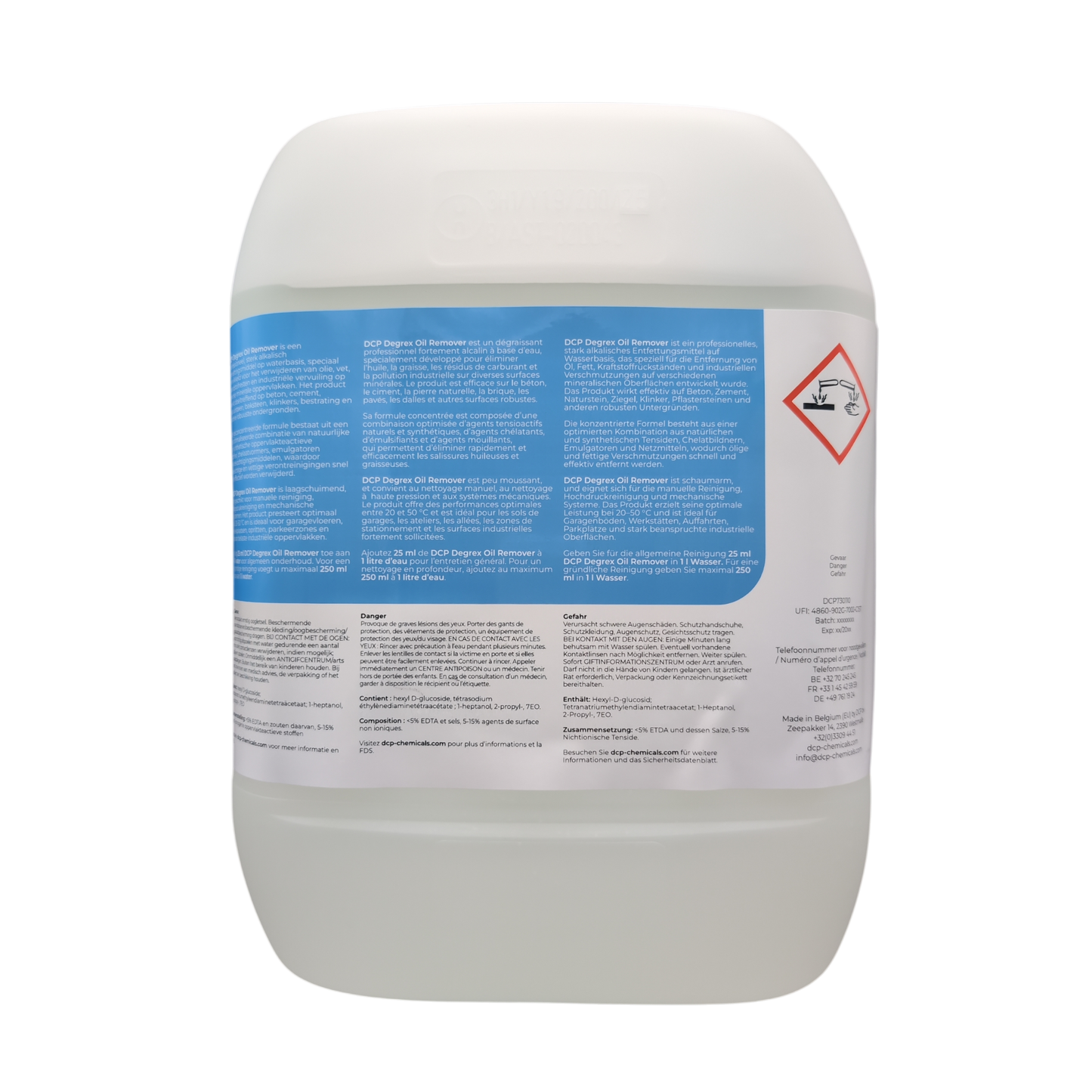 DCP Degrex Oil Remover 10L