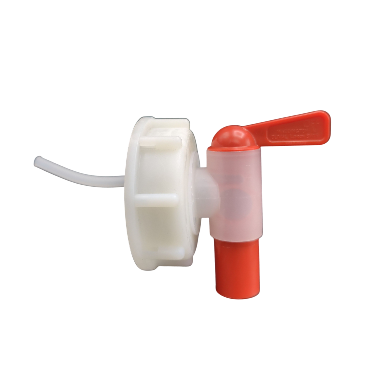 Dispensing tap for jerrycans DIN61