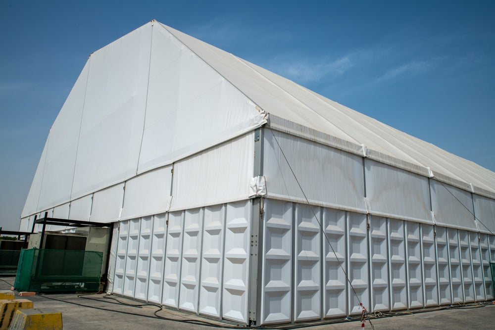 huge tent - Tarp and canvas cleaning