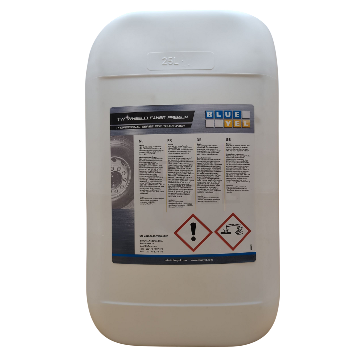 Blue Yel Truckwash Wheelcleaner Premium 25L